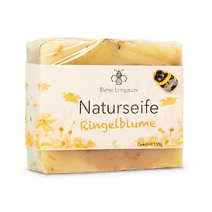 Ringelblume Naturseife mit Bienenwachs | 100g