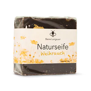 Weihrauch Naturseife mit Bienenwachs | 100g